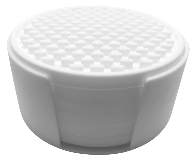 Silicone Coaster Set with Holder, 6 Coasters