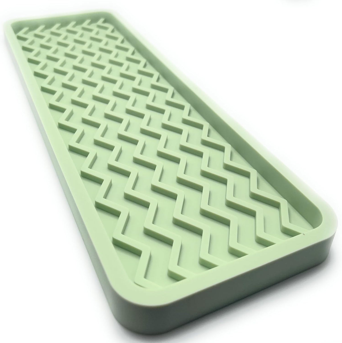 Silicone Sink Organizer Tray - Zig Zag