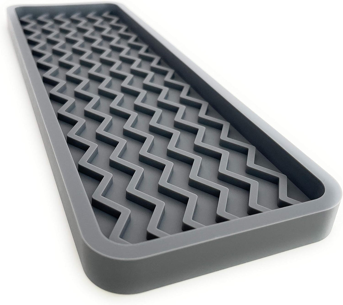 Silicone Sink Organizer Tray - Zig Zag