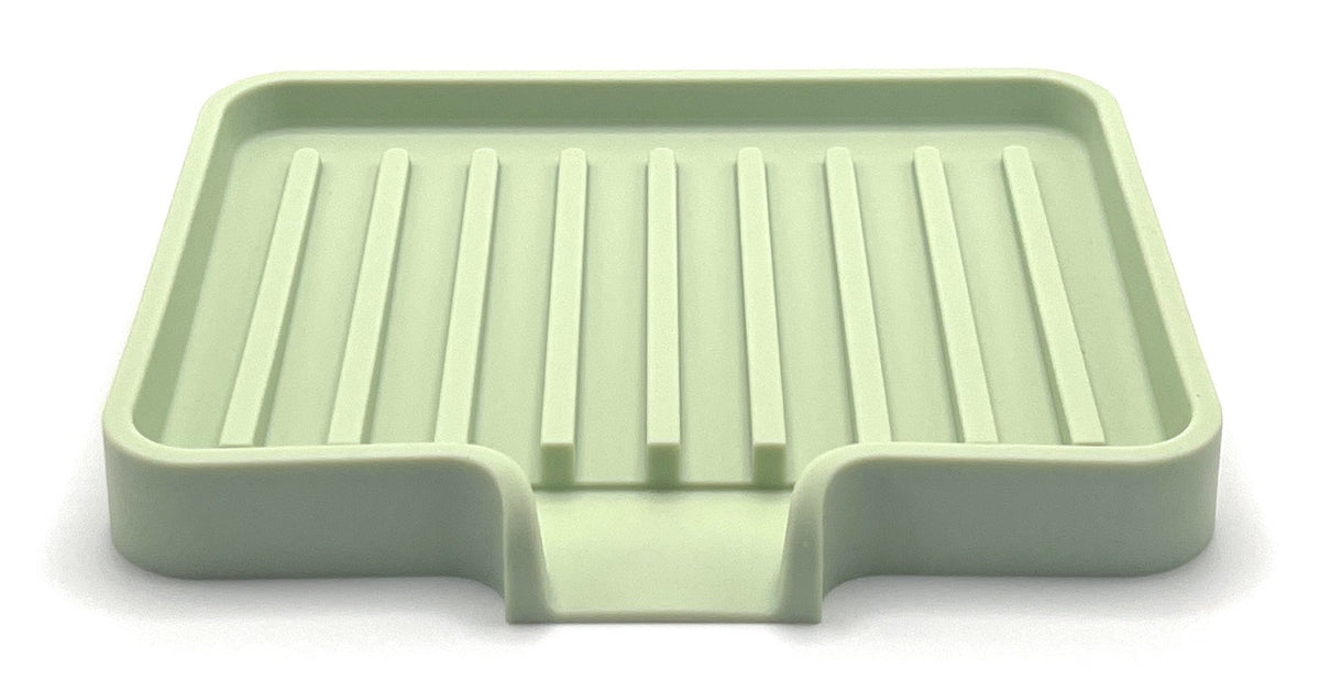 Self-Draining Silicone Soap Dish – 2-Pack