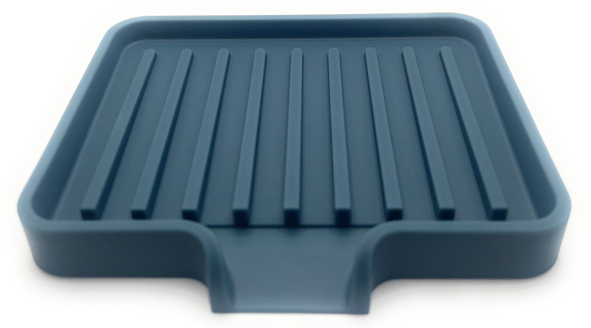 Self-Draining Silicone Soap Dish – 2-Pack