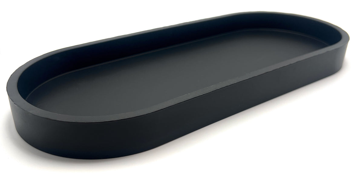 Matte Silicone Vanity Organizer Tray