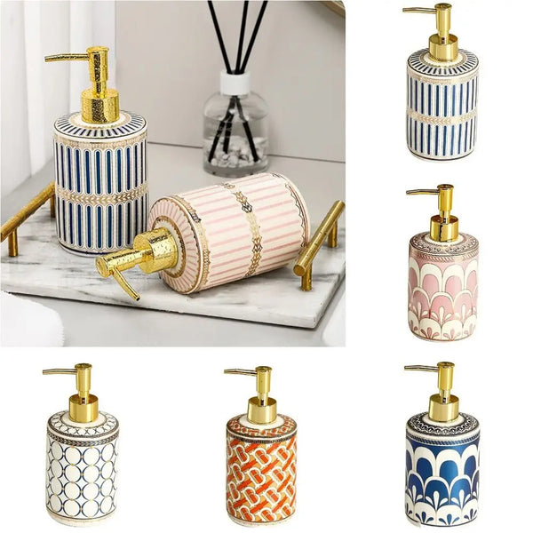 Colorful Ceramic Soap Pump