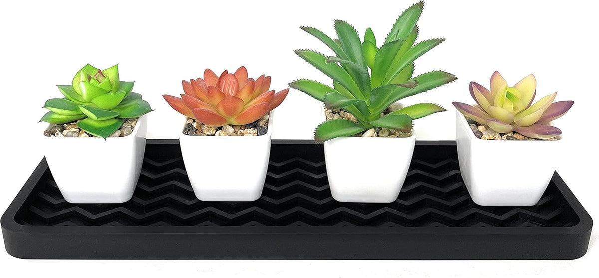 Silicone Sink Organizer Tray - Zig Zag