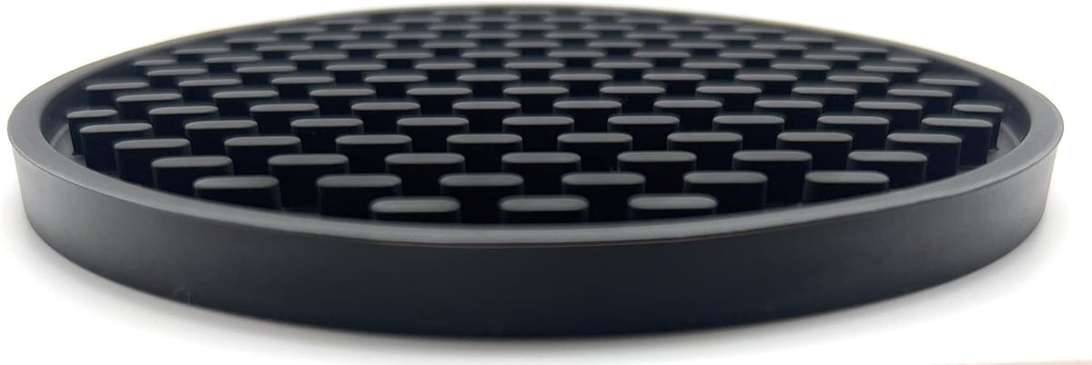Silicone Coaster Set with Holder, 6 Coasters