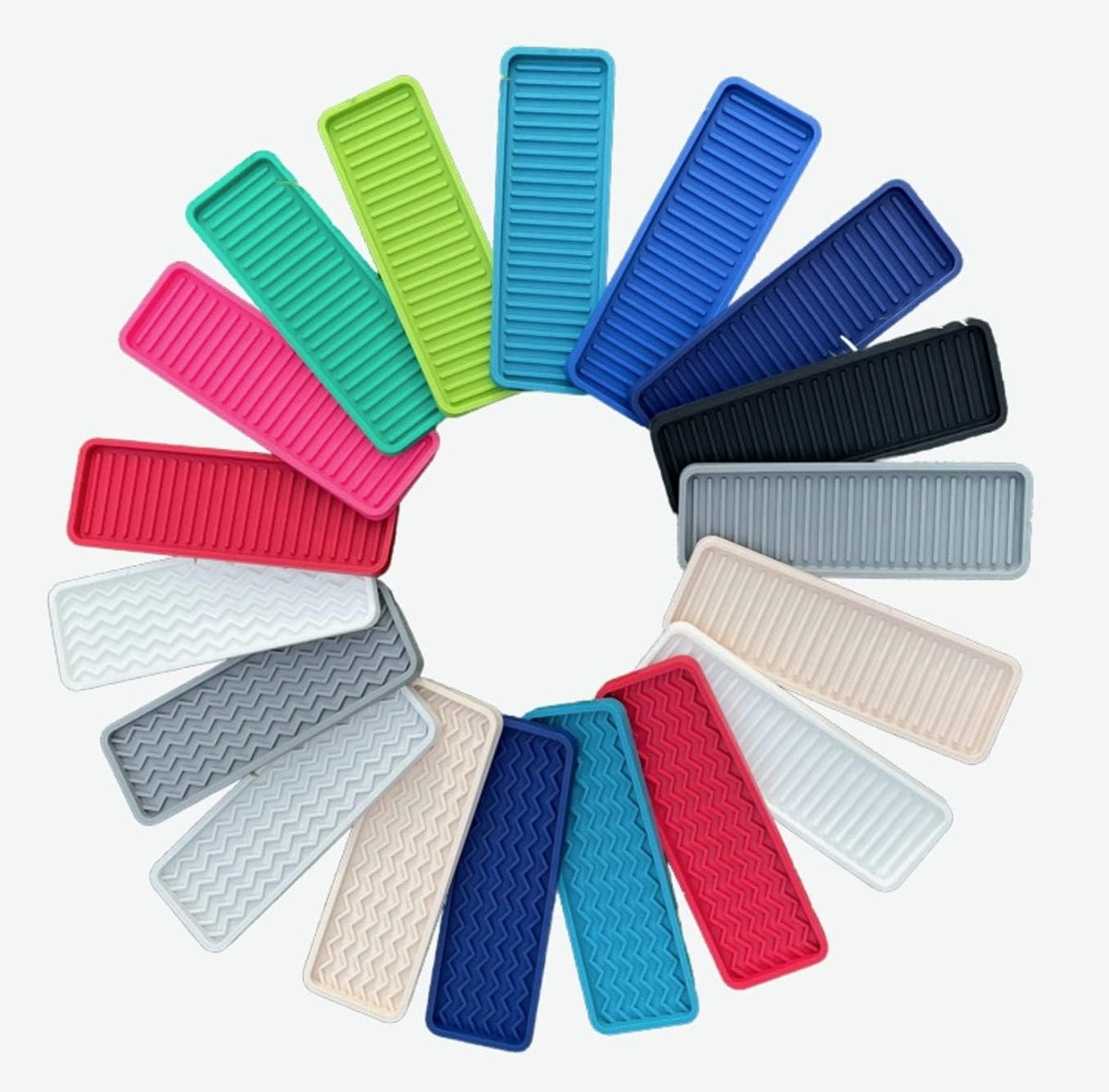 Silicone Sink Organizer Tray - Zig Zag