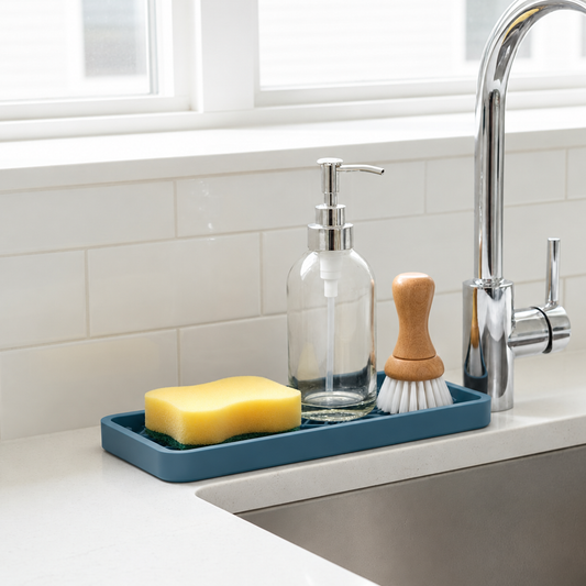 How to Keep the Counter Around Your Kitchen Sink Dry?