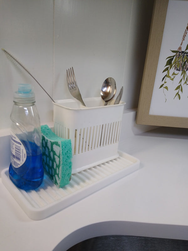 Happitasa Soap and Sponge Organizer