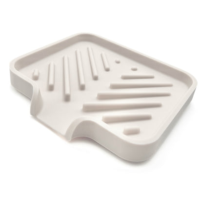 Self Draining Silicone Soap Dish - Diagonal