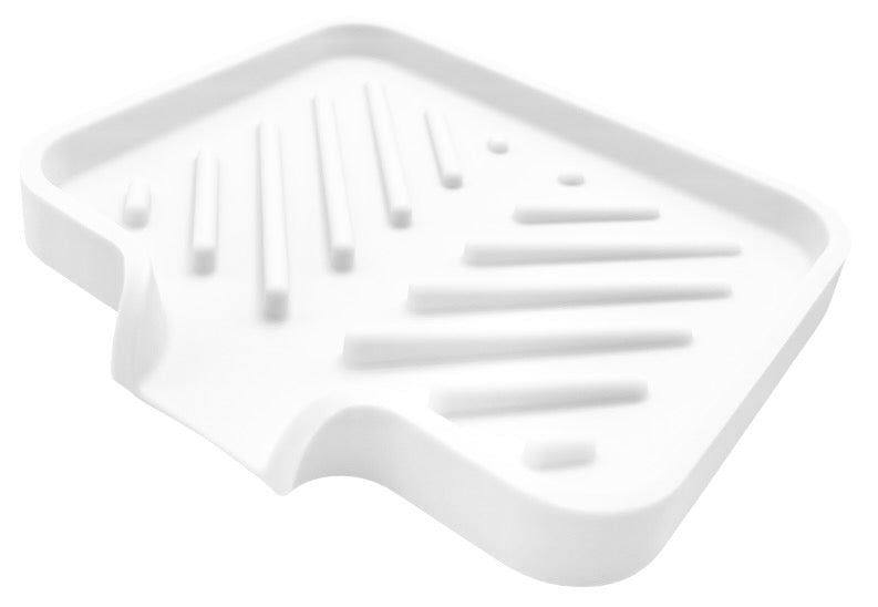 Self Draining Silicone Soap Dish - Diagonal