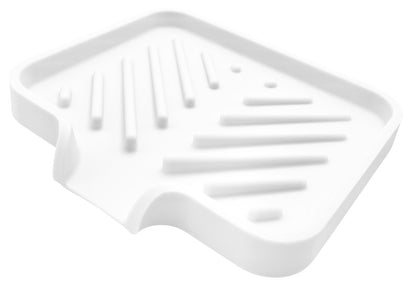 Self Draining Silicone Soap Dish - Diagonal