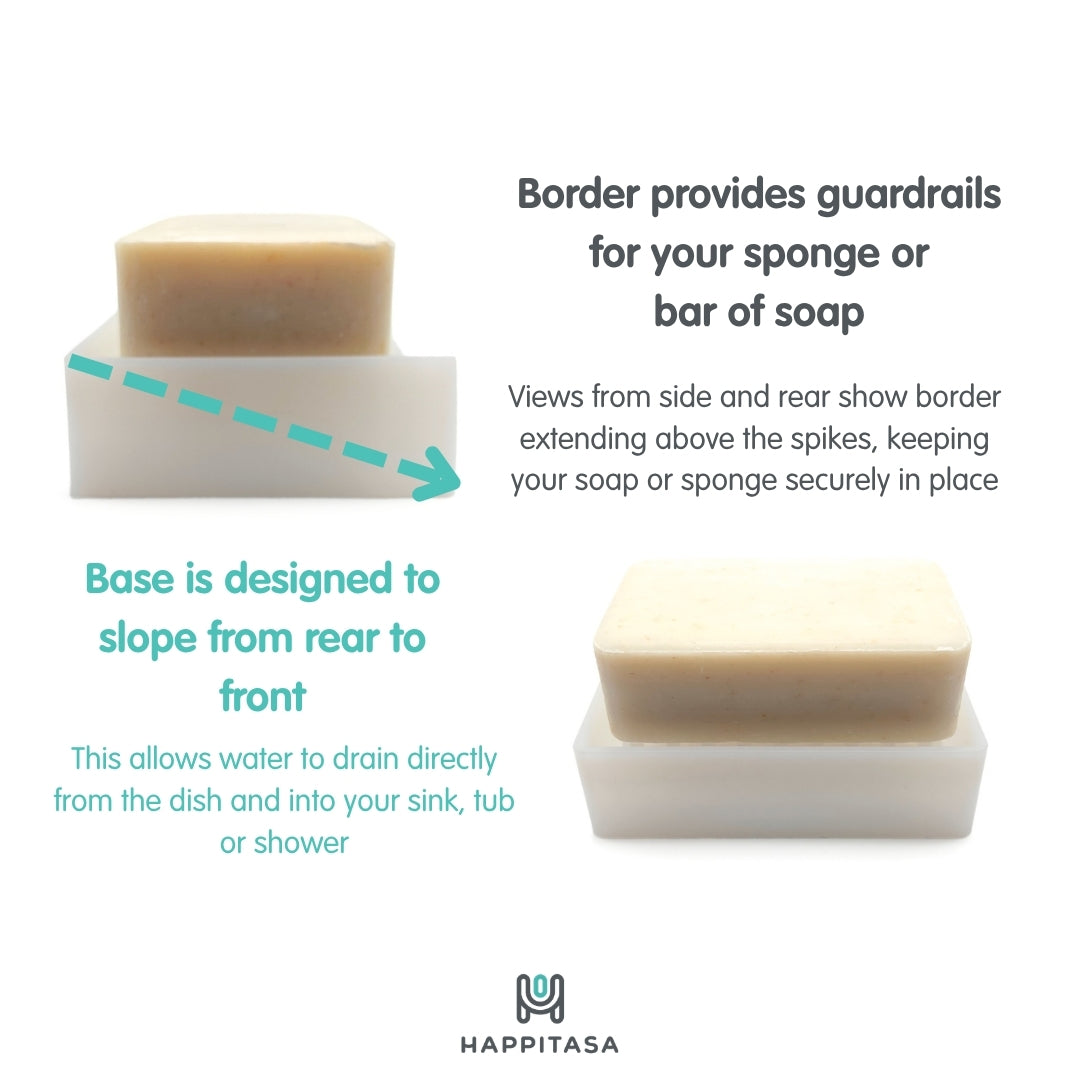 Floating Design Draining Soap Dish