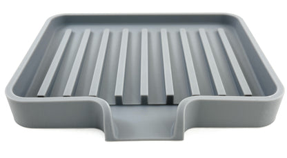 Soap Dish w Drain Chute (2)