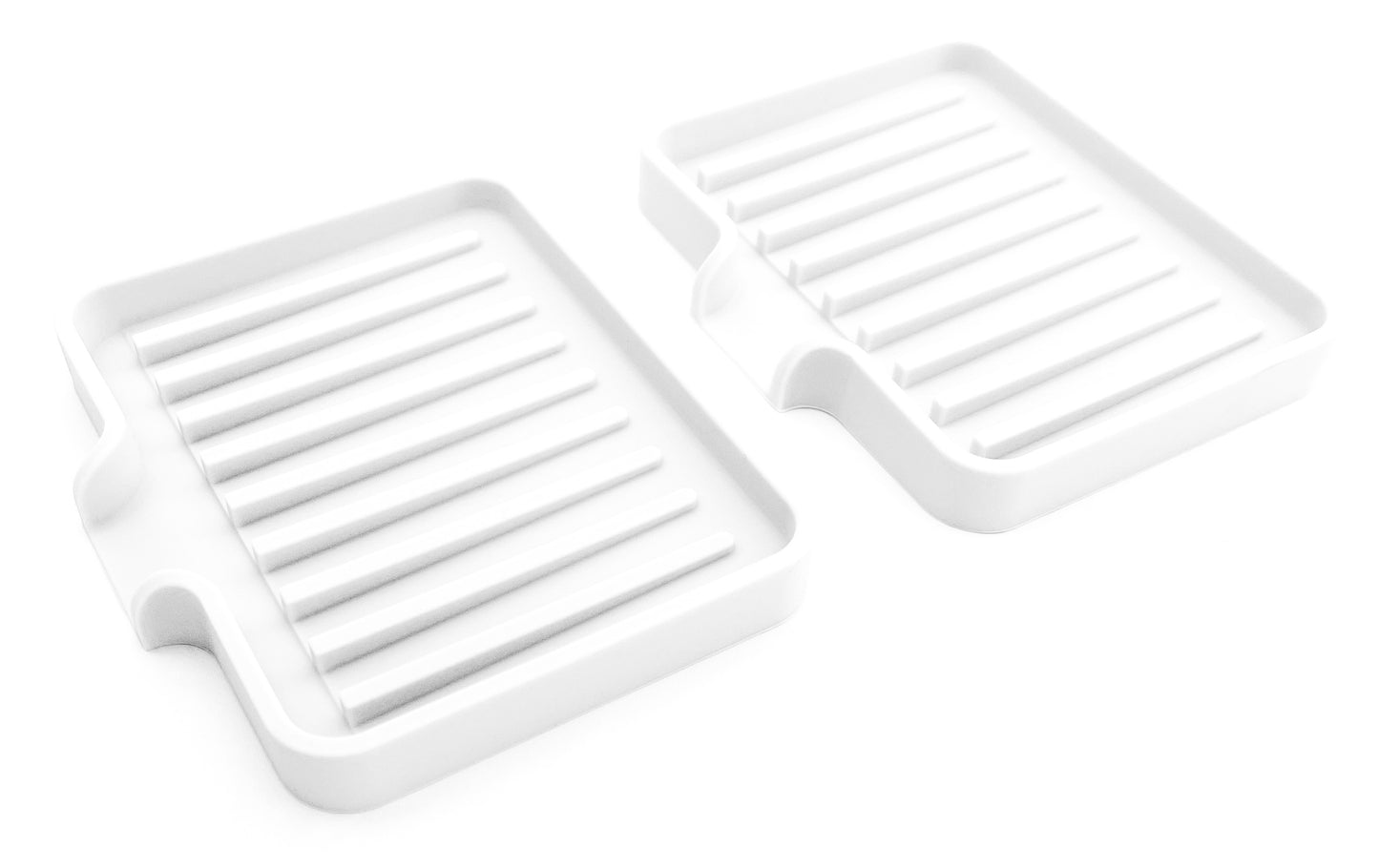 Soap Dish w Drain Chute (2)