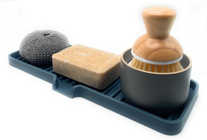 Self-Draining Sink Organizer Tray