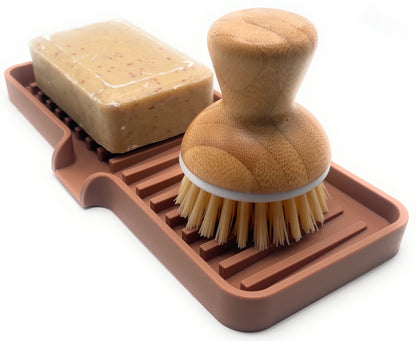 Self-Draining Sink Organizer Tray