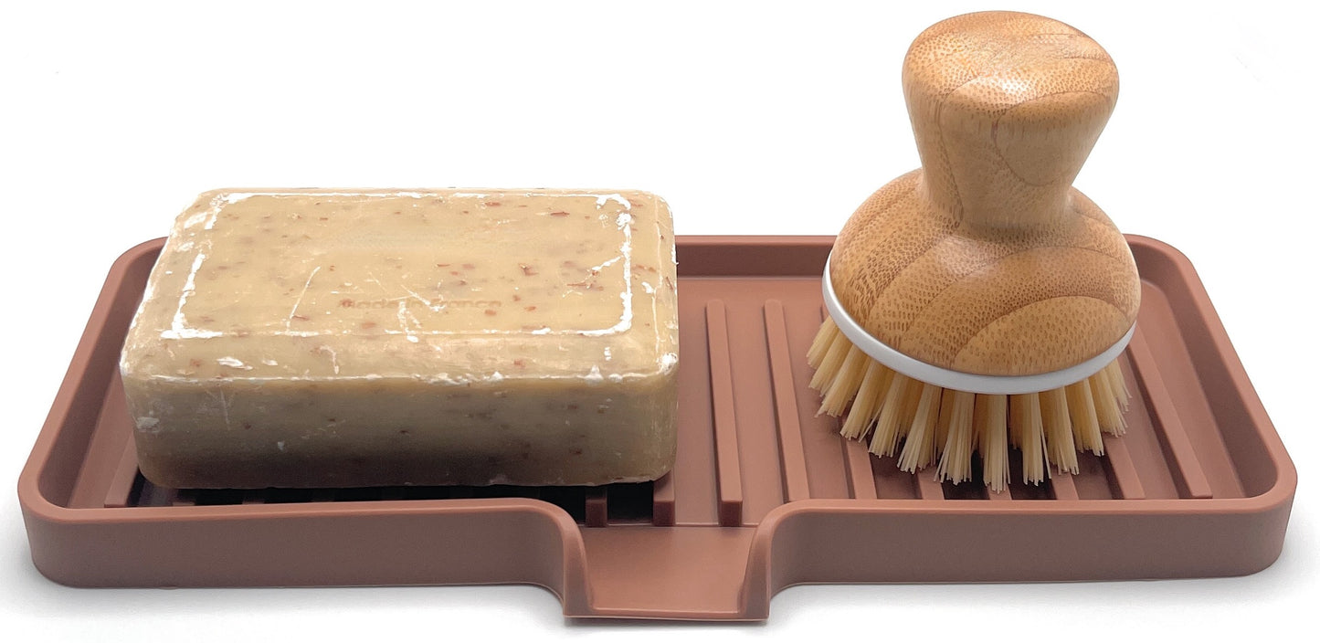 Self-Draining Sink Organizer Tray