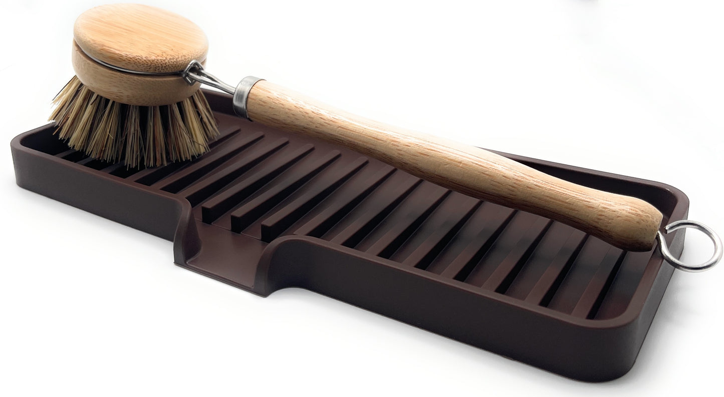 Self-Draining Sink Organizer Tray