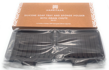 Soap Dish w Drain Chute (2)