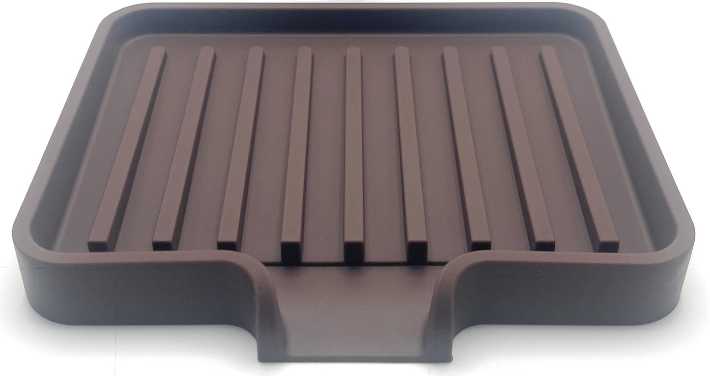 Soap Dish w Drain Chute (2)