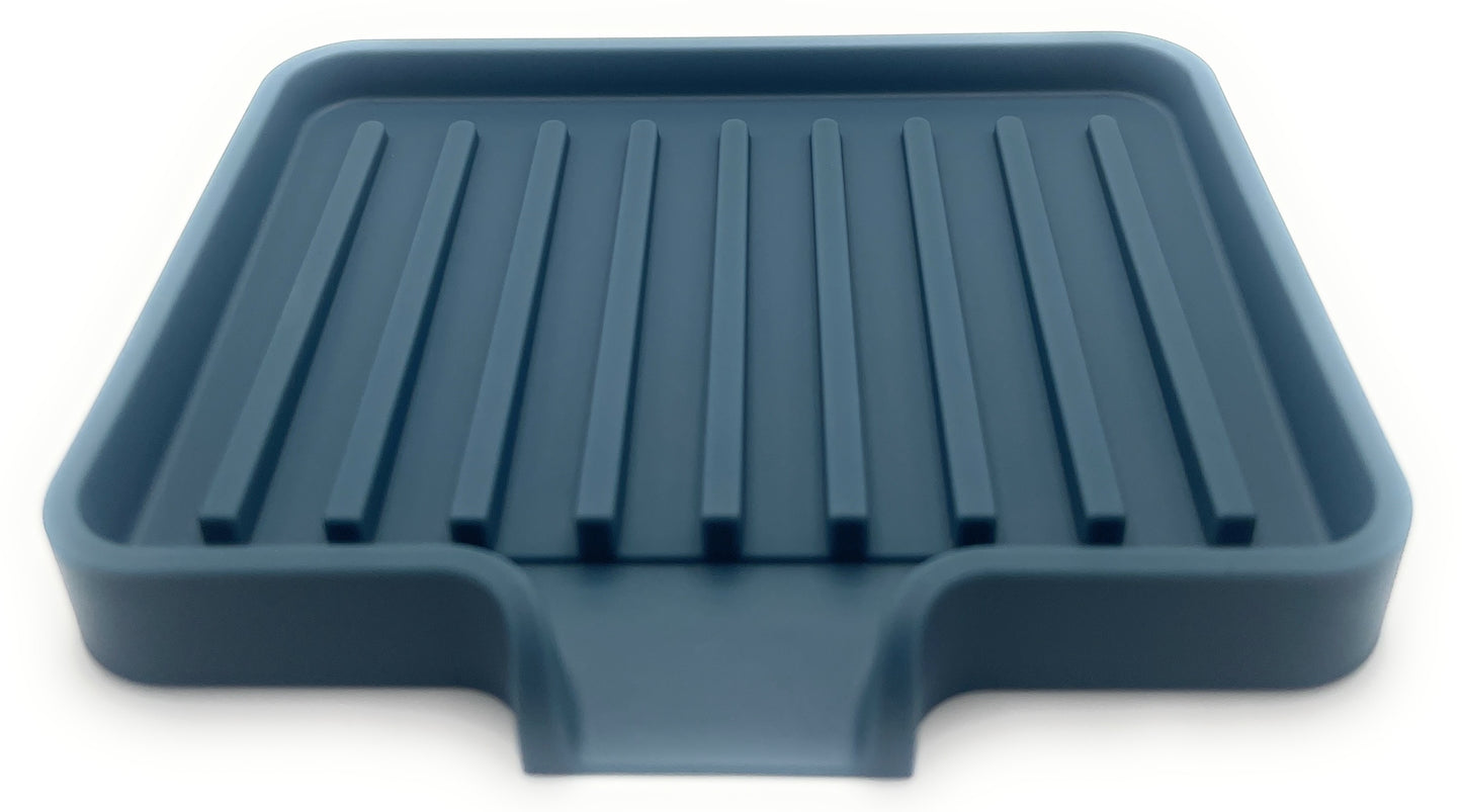 Soap Dish w Drain Chute (2)