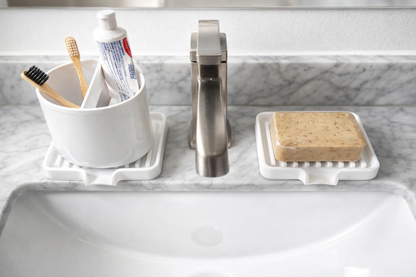 Self-Draining Soap Dish
