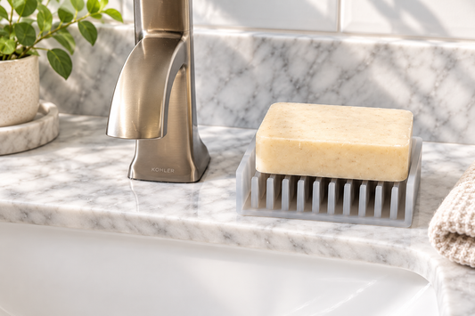 Floating Design Draining Soap Dish