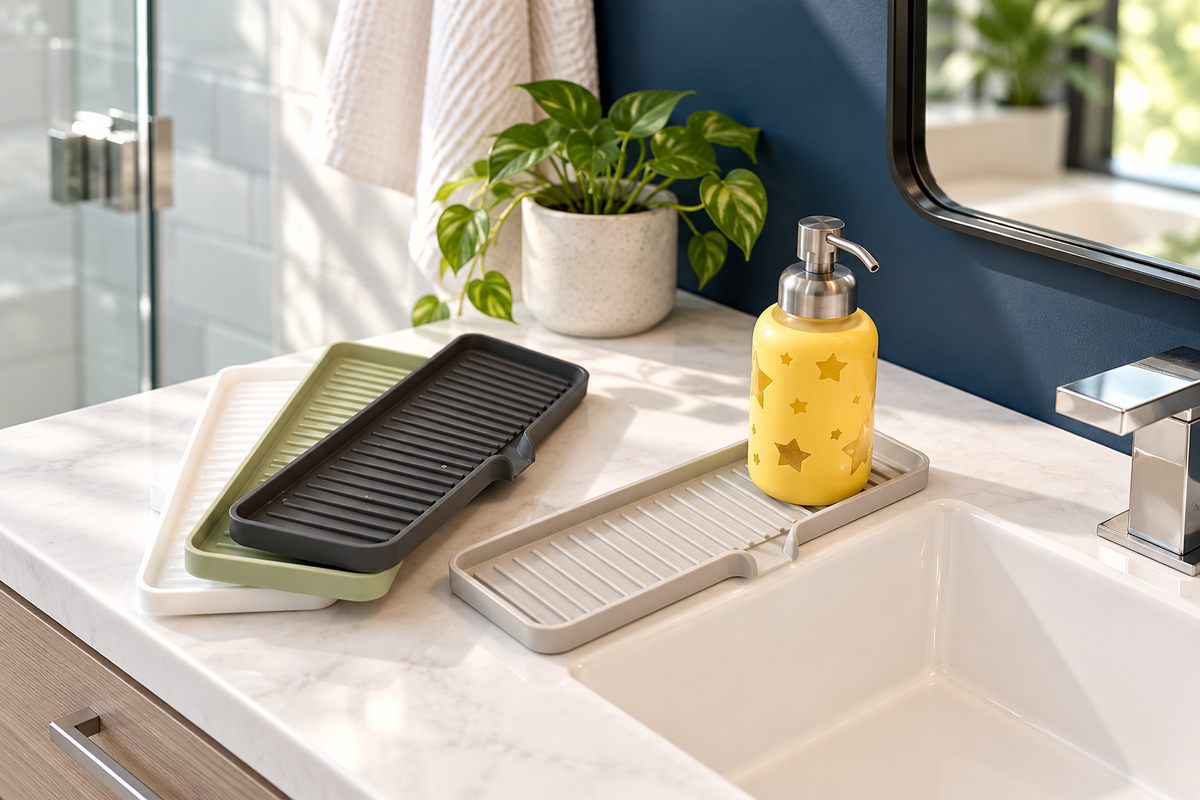 Silicone Sink Organizer Tray