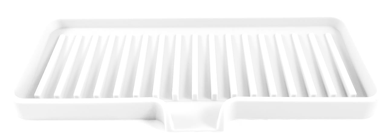 White soap dish tray