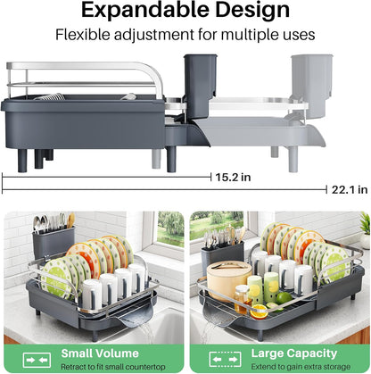 Expandable Self-Draining Drying Rack
