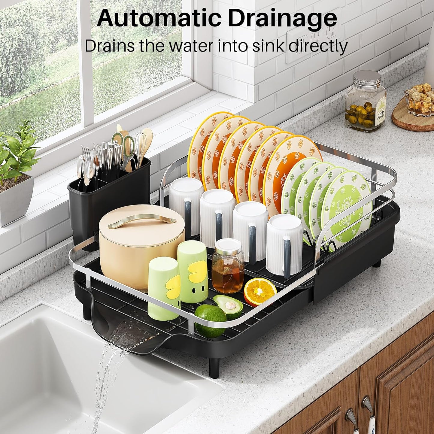 Expandable Self-Draining Drying Rack