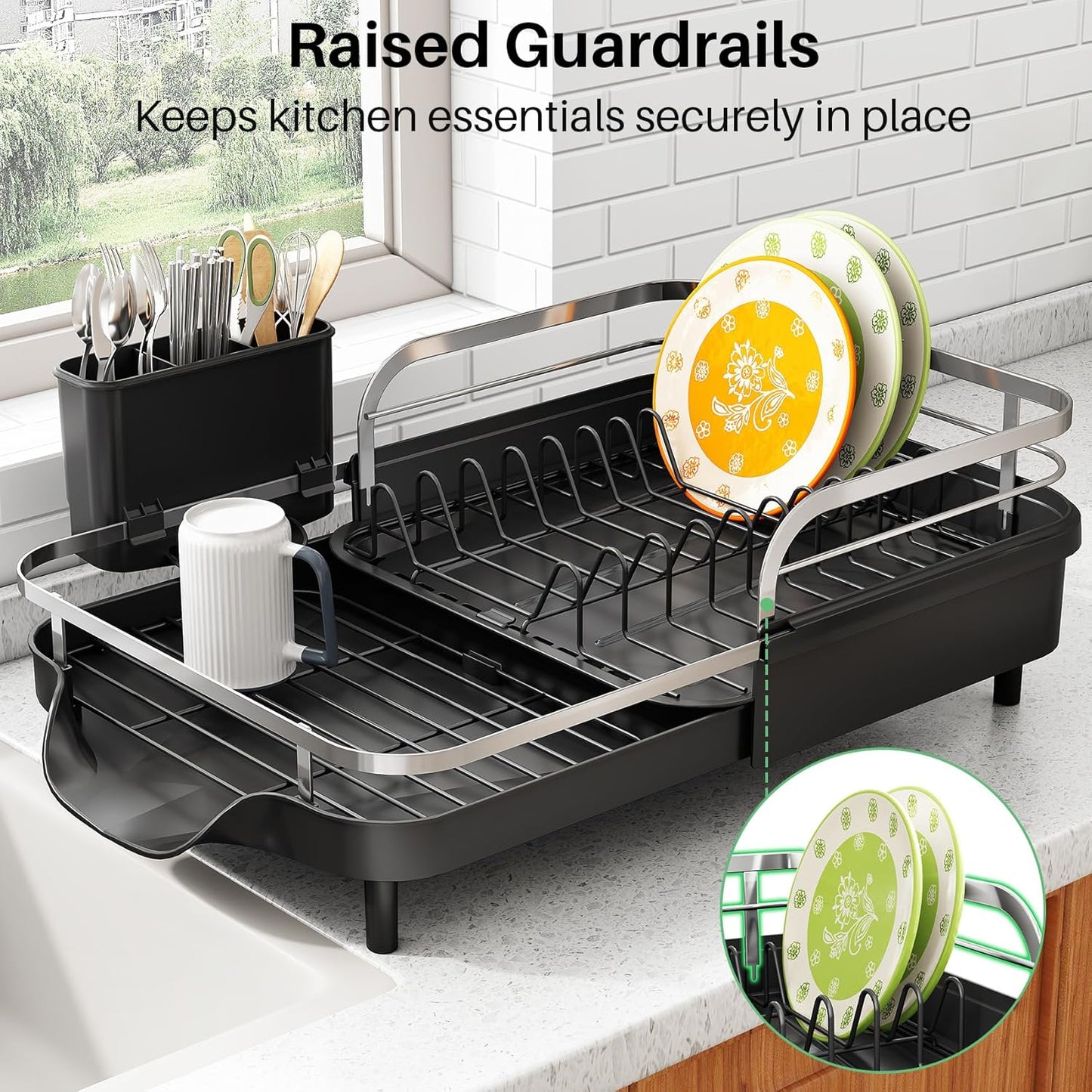Expandable Self-Draining Drying Rack