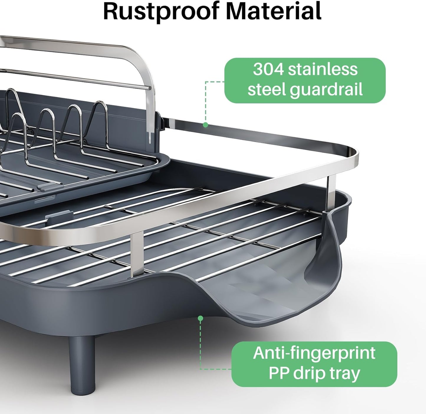 Expandable Self-Draining Drying Rack