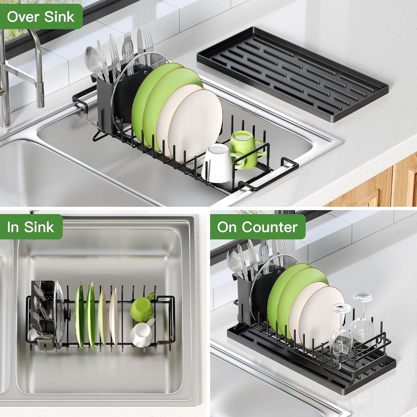 Mini Over-Sink Dish Rack