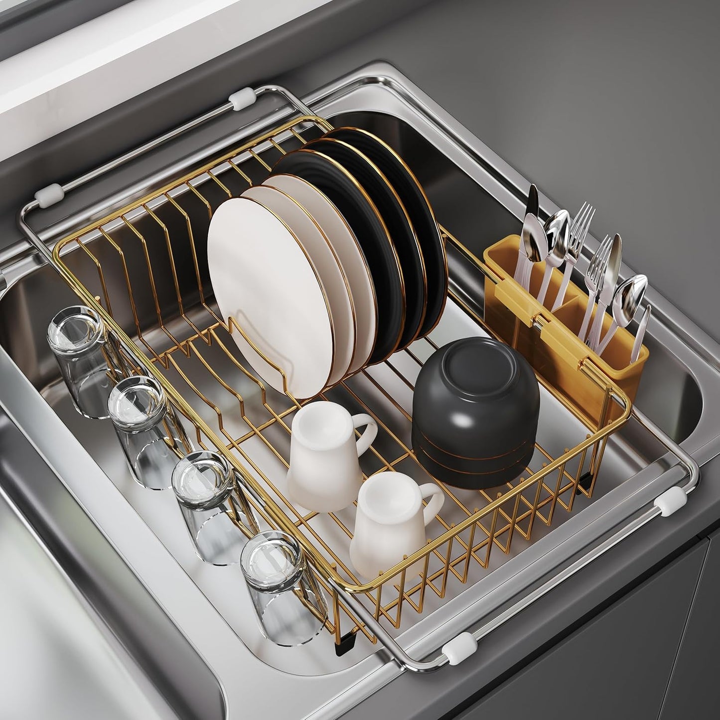 Over Sink Drying Rack