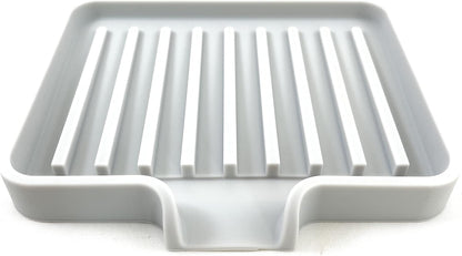 Soap Dish w Drain Chute (2)