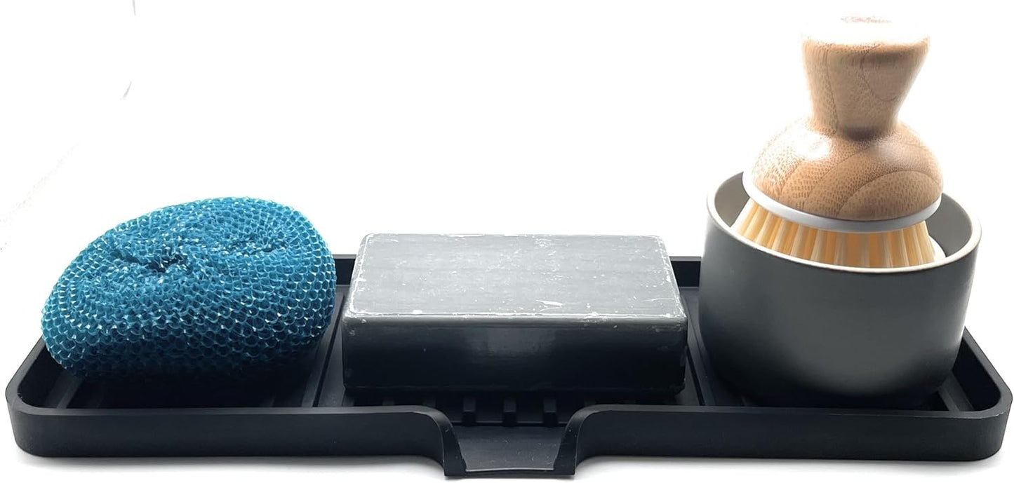Self-Draining Sink Organizer Tray