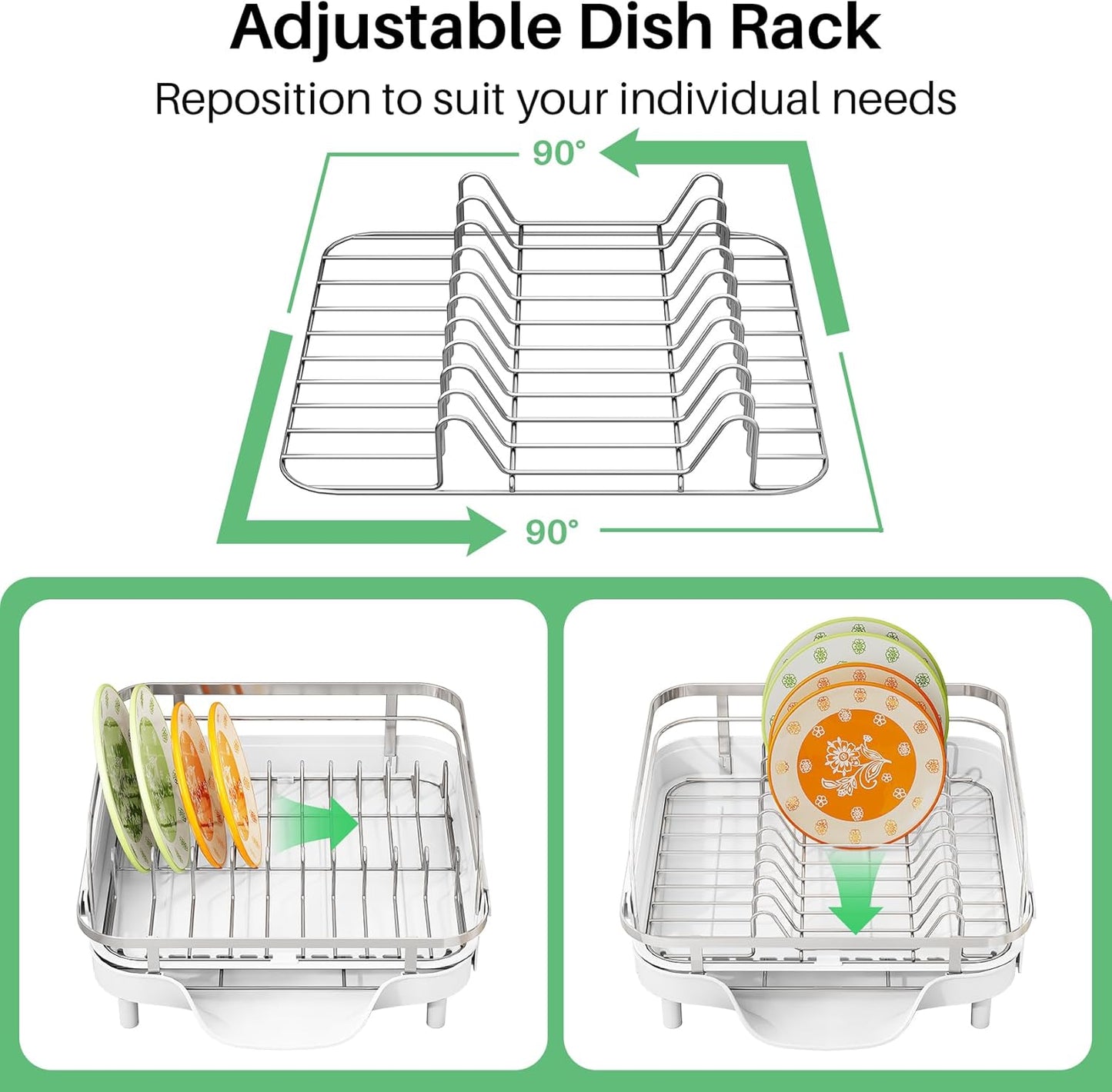 Expandable Self-Draining Drying Rack