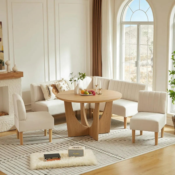 Round Farmhouse Social Set