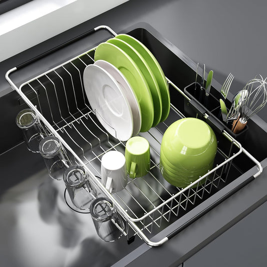 Over-Sink Expandable Drying Rack