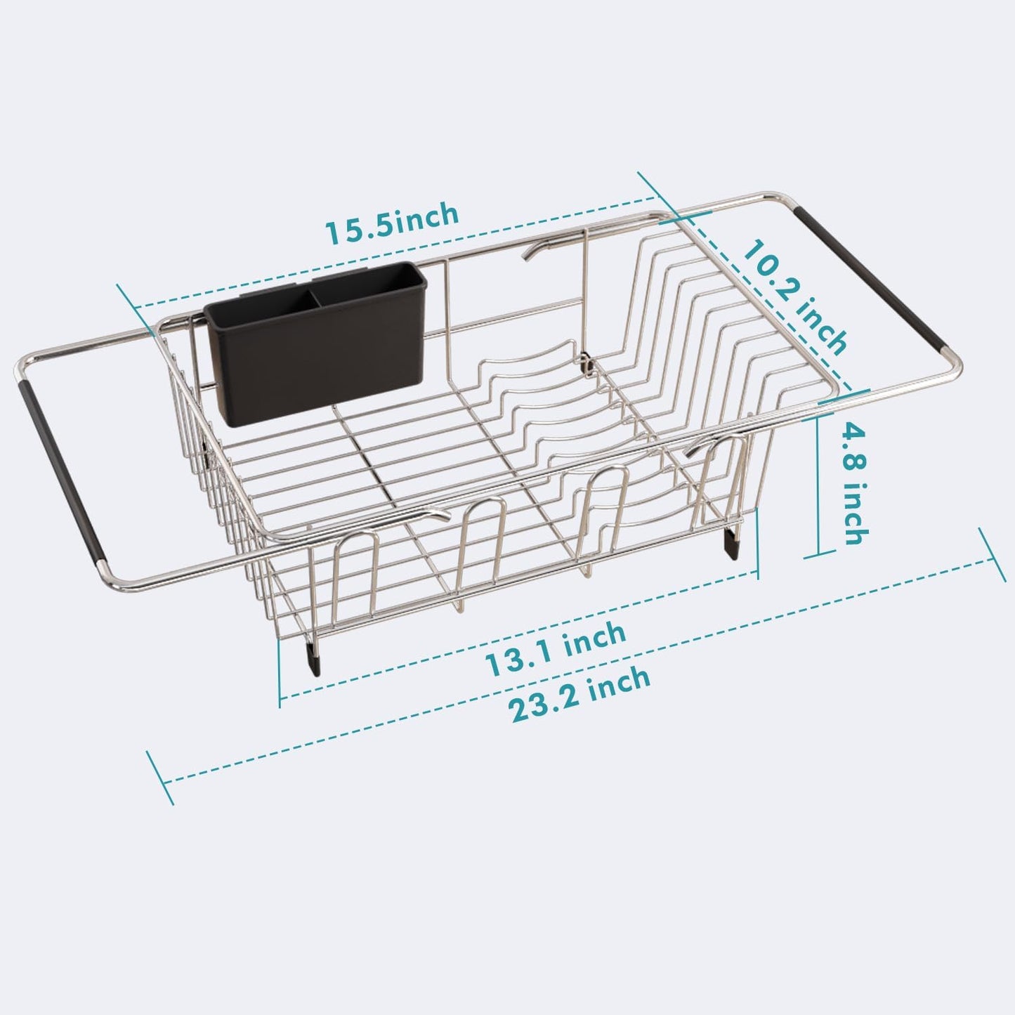Over-Sink Expandable Drying Rack
