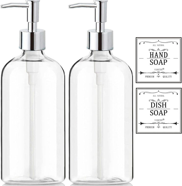 Clear Everyday Pump Soap Dispenser