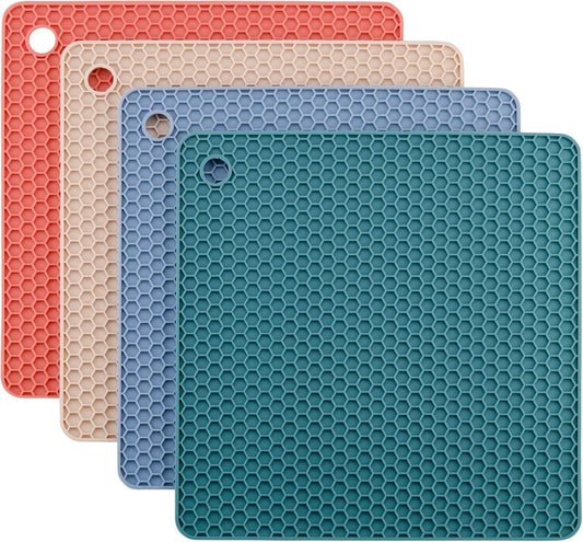 GripGuard Heavy-Duty Kitchen Trivet Set