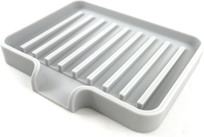Soap Dish w Drain Chute (2)