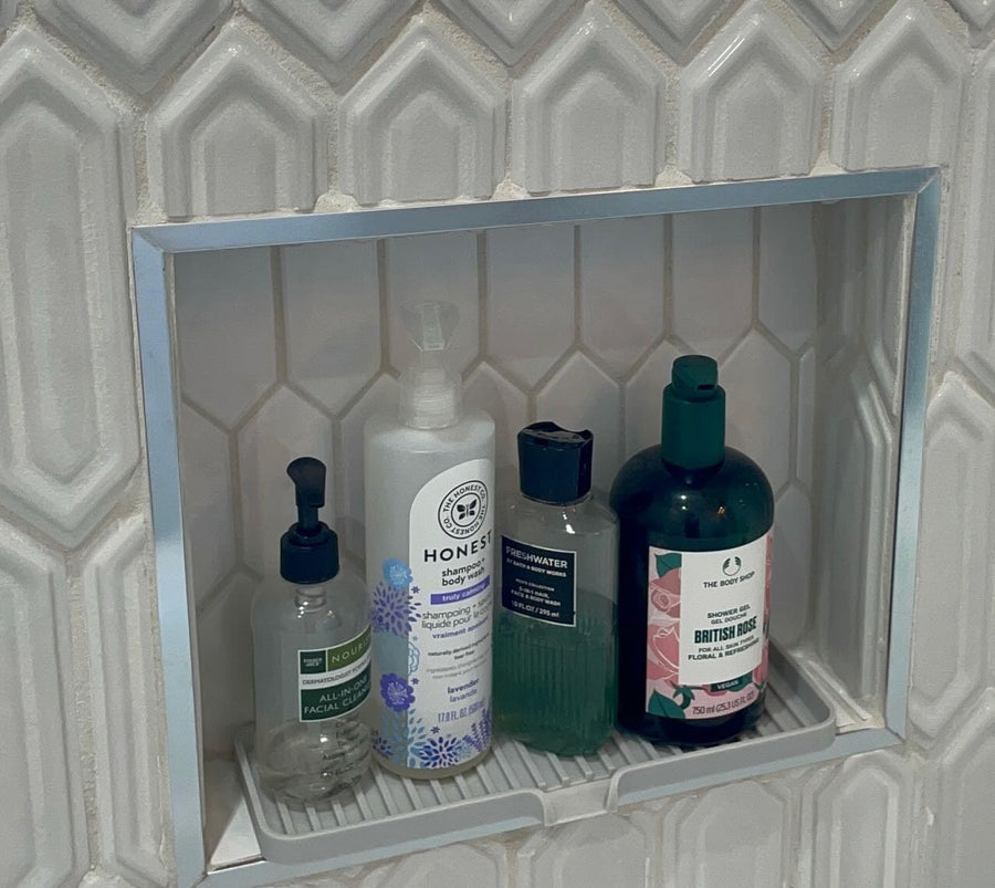 Self-Draining Silicone Sink Organizer Tray