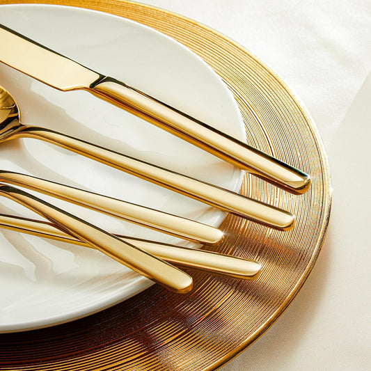 Everyday Golden Flatware Set