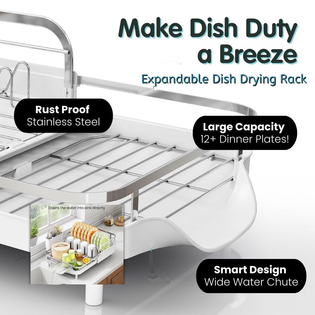 Expandable Self-Draining Drying Rack