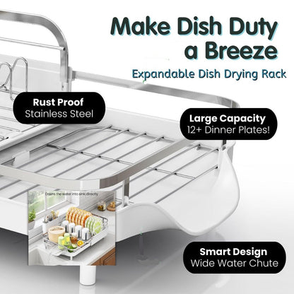 Expandable Self-Draining Drying Rack