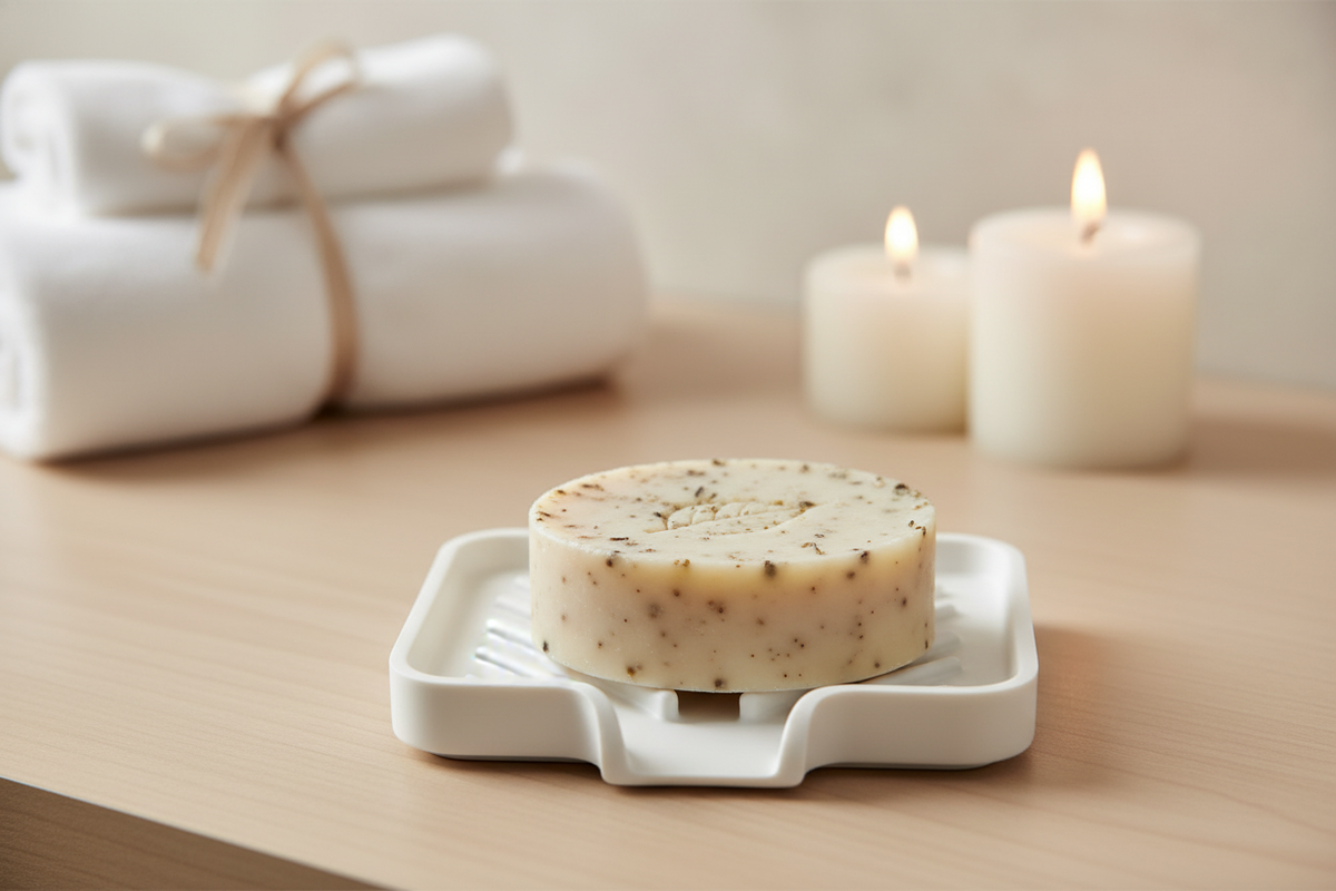 Self Draining Soap Dish